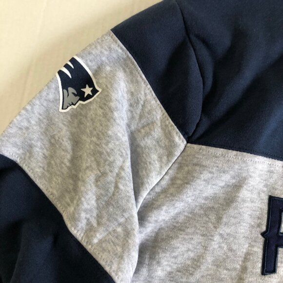 New England Patriots Crewneck NFL Team Apparel Sweatshirt - Size XL - Blue/Grey - Picture 11 of 13